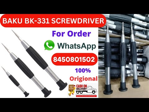 Baku Screwdriver Set 1.5 Baku BK-331 Screwdriver Set