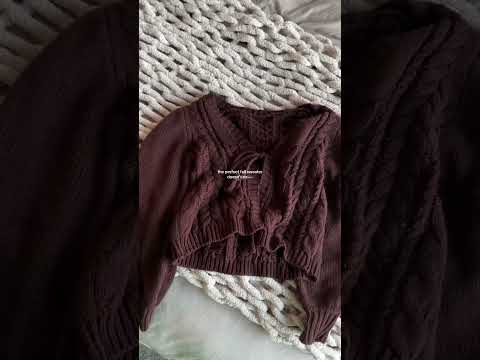 i stand corrected 🫠🫶💫 brb grabbing every color in this sweater 🤎 #fallsweater #fallootd