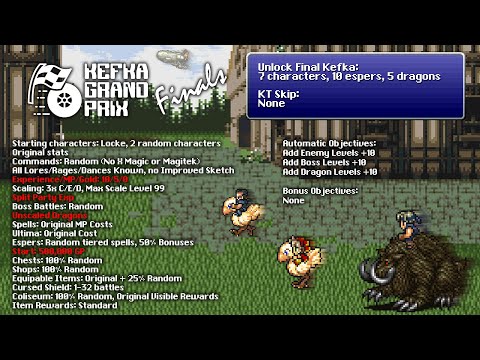 FF6 Worlds Collide - Flashback Battle Royale (Memory Lane Week 7, Kefka Grand Prix Finals 1:42:23)