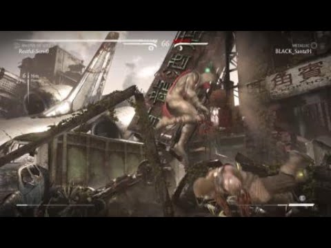 Landing High Damage combos with Master of Souls Ermac