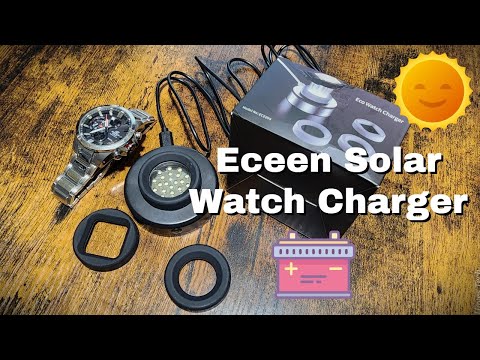 Eceen Solar Watch Charger