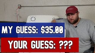 How Much Change Can a Dryer Have Inside? Taking a Loud Dryer Apart for Coins Inside