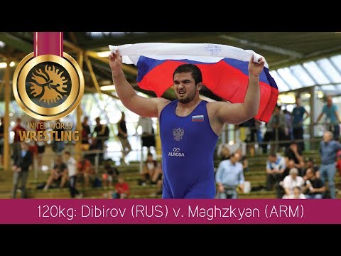 GOLD FS - 120 kg: M. DIBIROV (RUS) df. H. MAGHAKYAN (ARM), 4-0