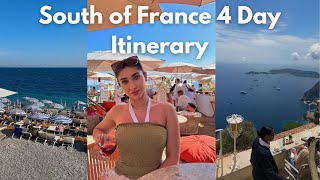 South of france itinerary |Nice/Eze/Antibes/Cannes/Monaco &amp; more