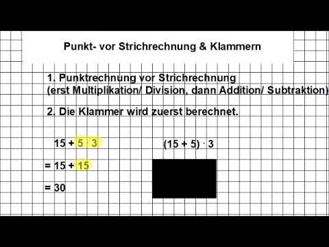 04 Punkt  vor Strichrechnung