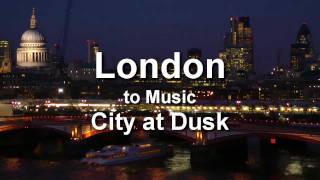 preview picture of video 'London Olympic Games  City at Dusk Olympics 2012 places to see'