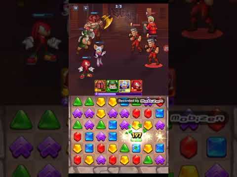 Sega Heroes Gameplay Part 32 Knuckles Unlocked