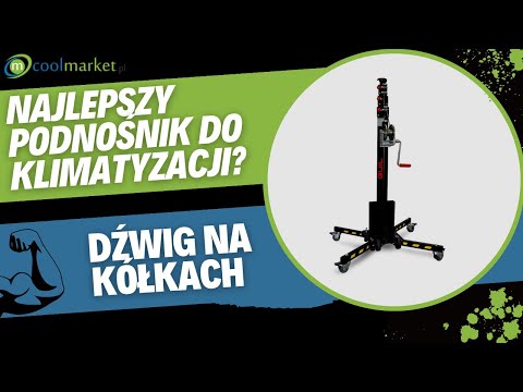 Podnośnik do klimatyzacji, dźwig towarowy na kółkach ELC-730/R Guil - zdjęcie