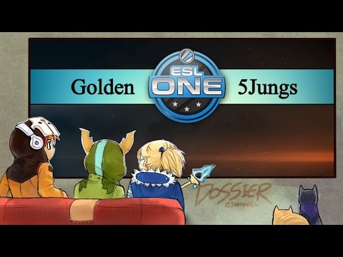 [ Dota2 ] Golden vs 5Jungs - ESL One New York 2015 : European Qualifier - Thai Caster