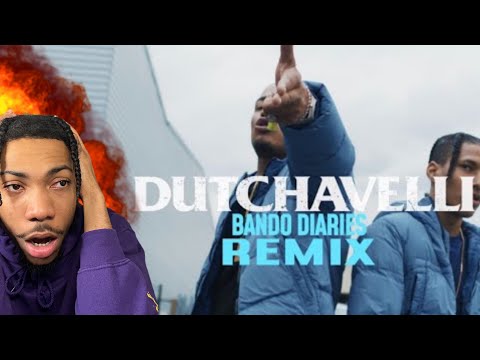 ALL TYPA FYE!! Dutchavelli - Bando Diaries (Remix) [feat. OneFour, Kekra, Noizy & DIVINE] [REACTION]