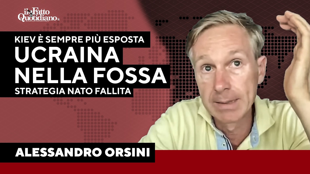 Ucraina senza difese, Orsini: “La strategia della NATO è fallita”