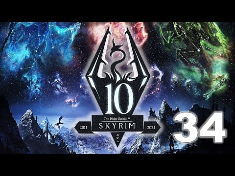 Let's Play Skyrim Anniversary Edition Part 34 -  Too Many Quests to Complete (Legendary)