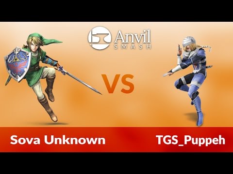 Anvil Smash #10: Sova Unknown (Link) vs TGS_Puppeh (Sheik)