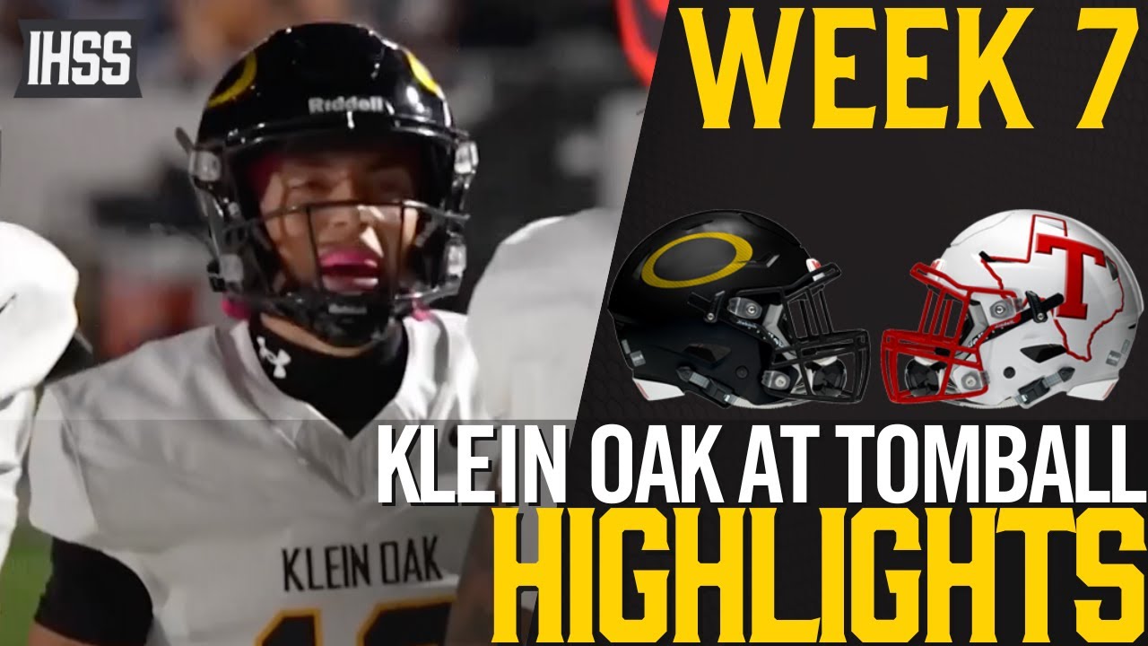 Thrilling High School Football: Tom Ball vs Klein Oak Full Game Highlights