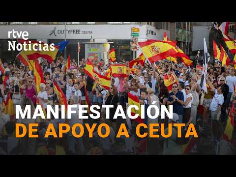 Crisis migratoria en Ceuta | La situación en la ciudad moviliza a toda España | RTVE Noticias