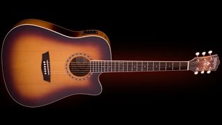 Video thumbnail for Washburn WD7SCEATB Acoustic guitar demo by gianlucadebari