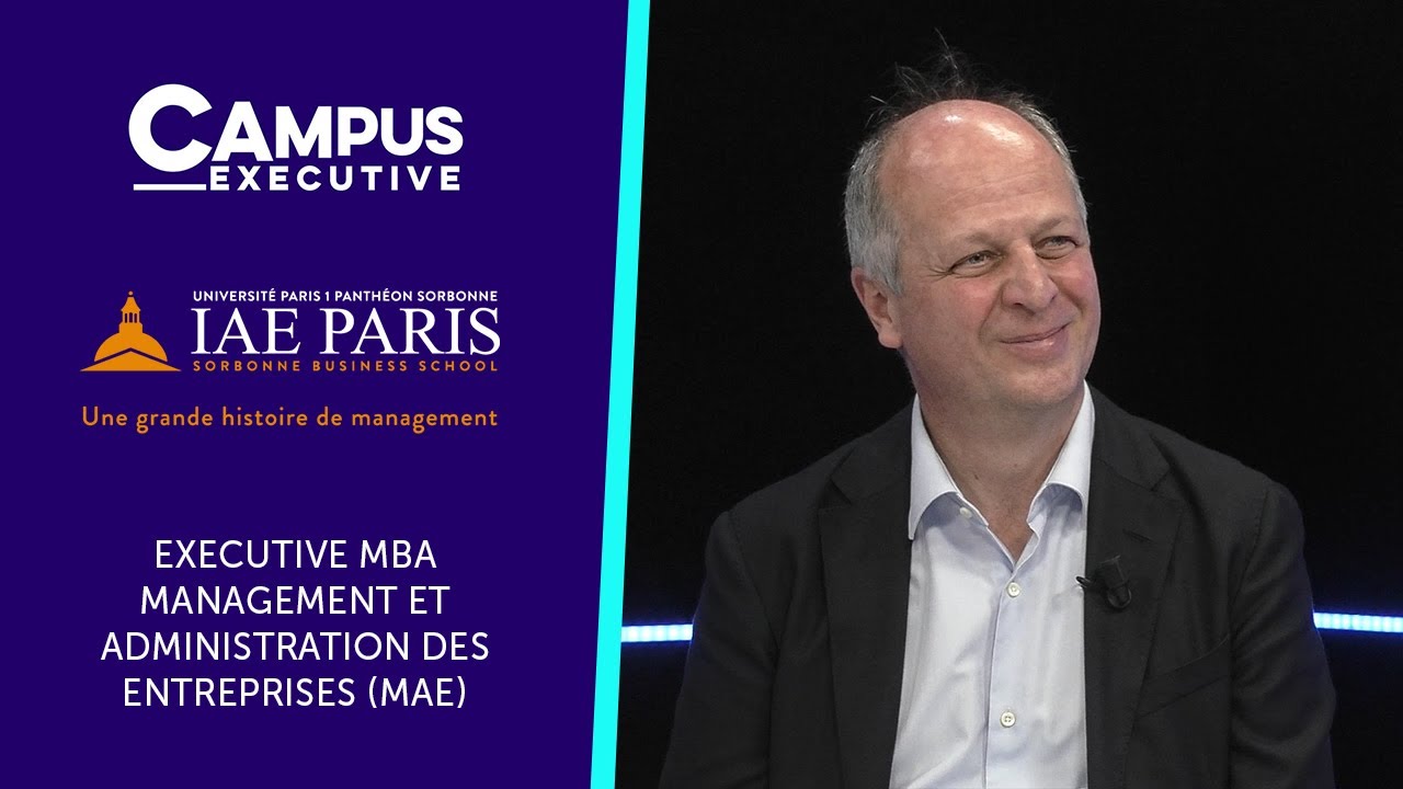 IAE Paris-Sorbonne - MBA Management & Administration des Entreprises (MAE)