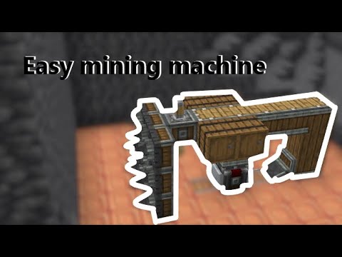 How do i make an auto mining machine in create mod? | Create 0.5.1 (1.19.2)