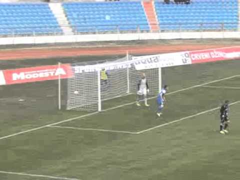 JSL - 17.kolo : FK Jagodina - OFK Beograd  2:0 [10.03.2012]