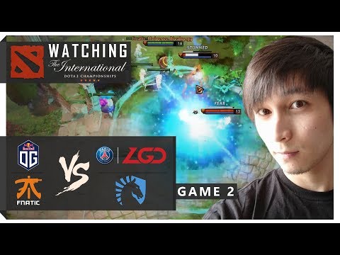 WATCHING TI8 | OG vs PSG.LGD & Liquid vs Fnatic (SingSing Dota 2 Highlights #1207)