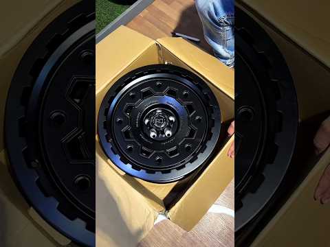18" Black rhino Alloy wheels installed in Mahindra Thar Roxx#cars #alloys #bhopal #wheelzplanet