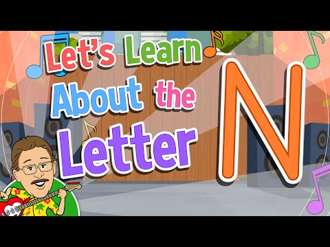 Let's Learn About the Letter N | Jack Hartmann Alphabet Song