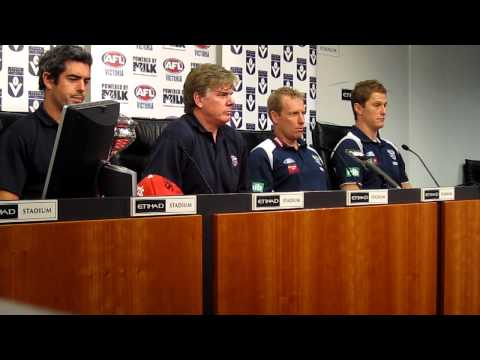 Peter Jackson VFL 2012 Grand Final Press Conference Pt 1