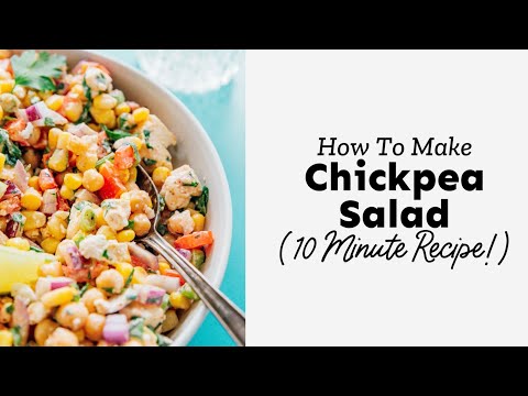 How To Make Chickpea Salad