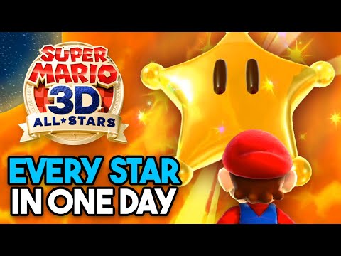 Can You Collect EVERY Star in Super Mario 3D All Stars in Under 24 Hours?
