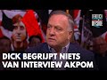 Dick begrijpt niets van interview Akpom: 'Dan ga je toch niet klagen?!' | VERONICA OFFSIDE