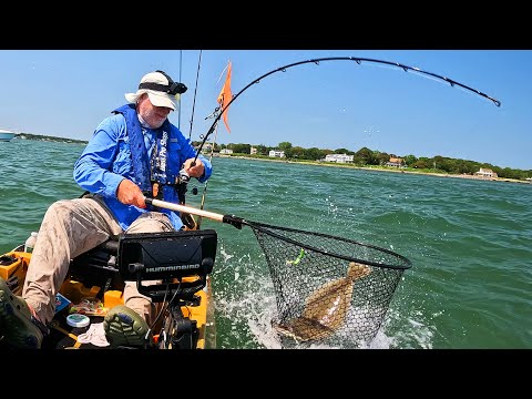 EPIC Fluke Crush! Personal Record 14 Keepers in Savage Flounder Bite!