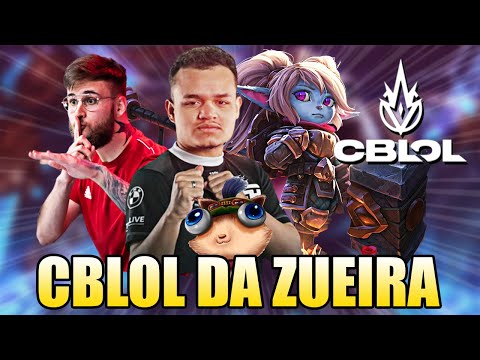 VIRADA INEXPLICÁVEL DA PAIN E VOLTA DO RANGER - CBLOL DA ZUEIRA