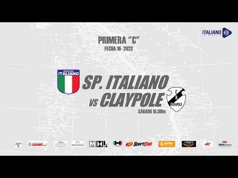 Sp. Italiano  vs Claypole en VIVO - Fecha 16 - Torneo Primera C - 2023