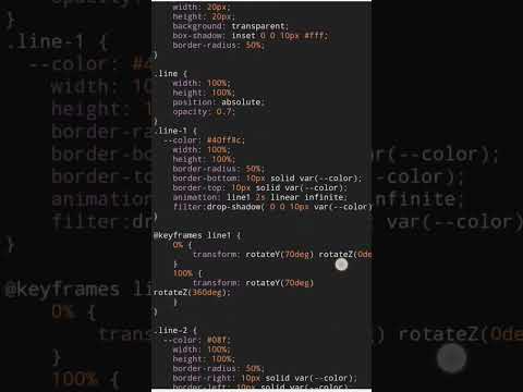 "Zooming into the Atomic World: Mesmerizing Atom Animation" #html #css #programming #webdesign