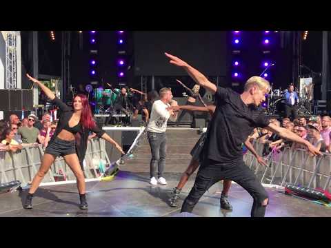 Nathan Trent perform "Running On Air" at Pride Amsterdam Closing Party