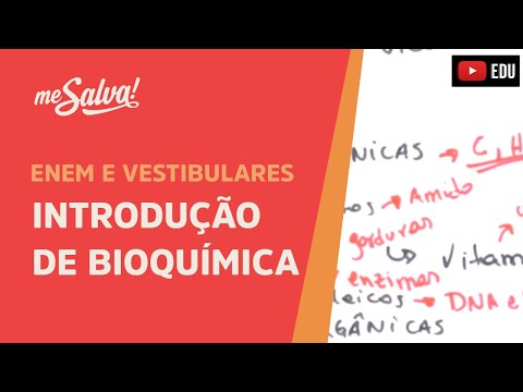 Me Salva! CIT01 - Citologia - Introdução a bioquímica