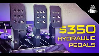 Hydraulic pedals for under $400?! Conspit CPP Apex Hydraulic Pedals - First Impressions