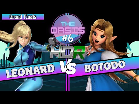 The Oasis #6 HDR Grand Finals - Leonard (ZSS) Vs. Botodo (Zelda)