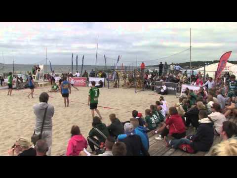 Final OV Beachhandboll 2013 Scandic Helsingborg Nord Cup Herr Elit