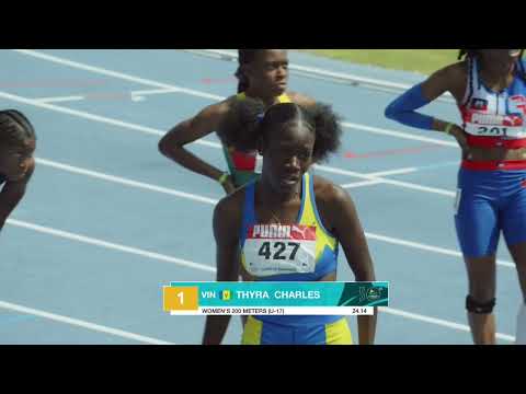 CARIFTA50: 200m U-17 Girls Heat 4 | SportsMax TV