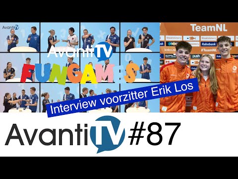 AvantiTV - Episode 87: Erik Los, the FunGames, the Avanti darts tournament and 3 Avantians in TeamNL
