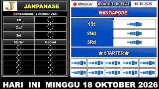 🔴LIVE DRAW SGP MINGGU 18 OKTOBER 2026 | LIVE DRAW SGP HARI INI | LIVE SGP | LIVE