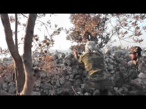 استهداف قوات النظام في قرية بيت الشكوحي في ريف اللاذقية من قبل لواء هنانو