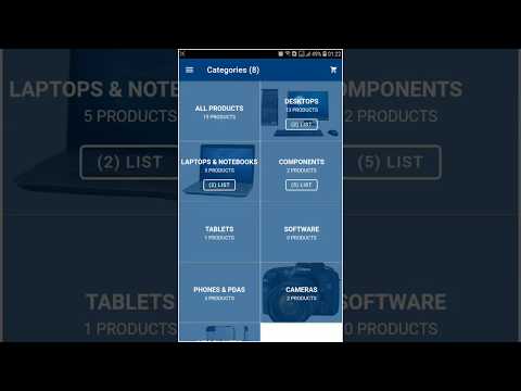Opencart Mobile App android and ios builder
