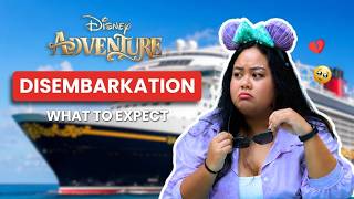 Disney Adventure Disembarkation Day | What To Expect Before Leaving The Cruise