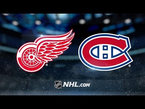 Mantha lifts Red Wings past Habs in OT, 2-1