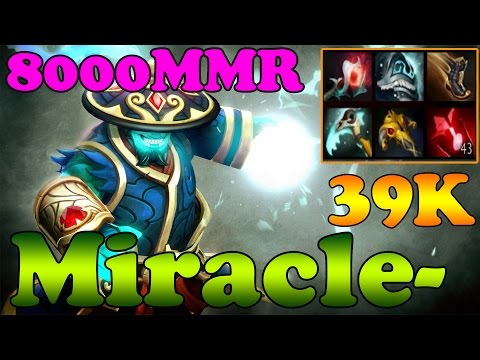 Dota 2 - Miracle- 8000 MMR Plays Storm Spirit vol 10 - Ranked Match Gameplay