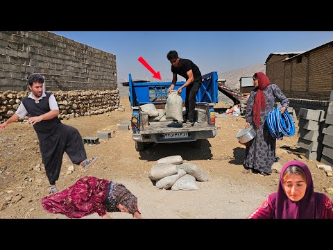 Ayas went to the city to buy materials to start building a house (Kohrig family)