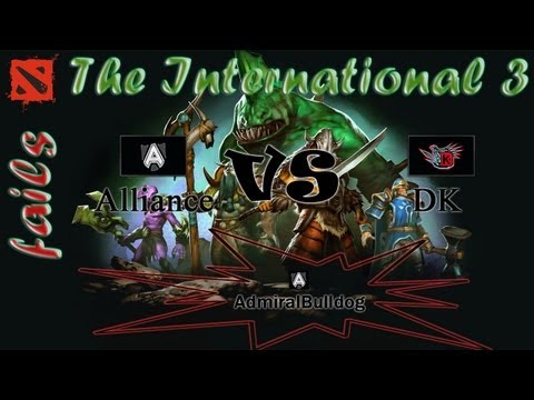 Dota2 TI3 Fails: 8. AdmiralBulldog return