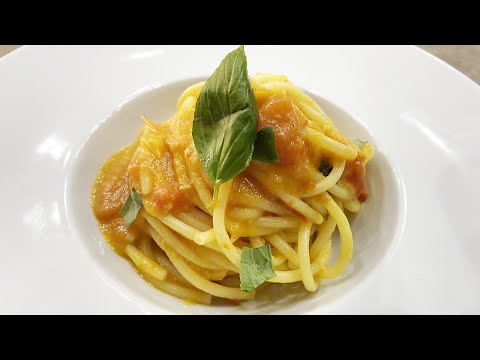 SPAGHETTI AI POMODORINI GIALLI E ROSSI FRESCHI